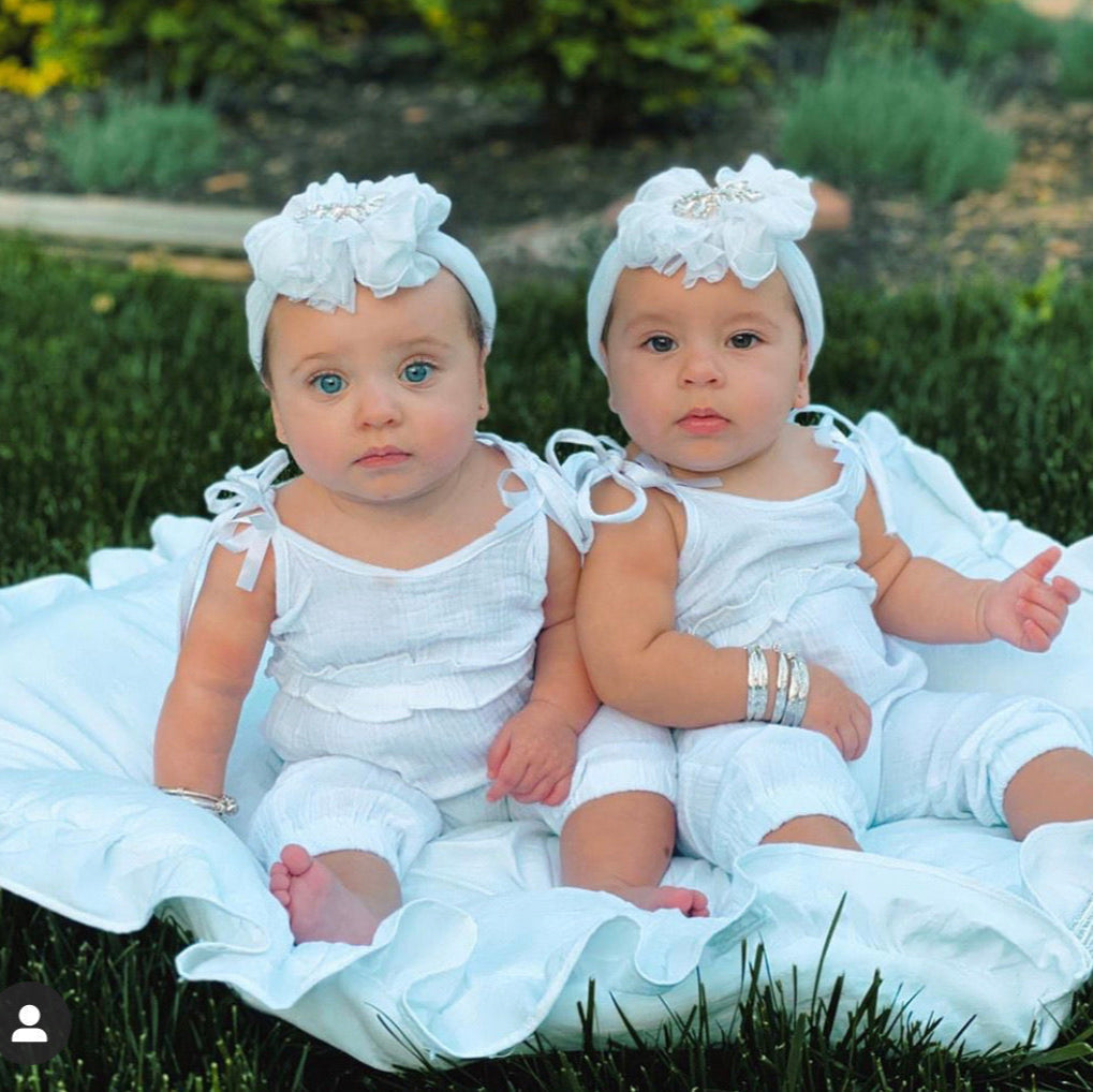 Feather Ruffled Headband