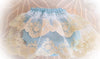 Victorian Blue and Cream Bloomer Set