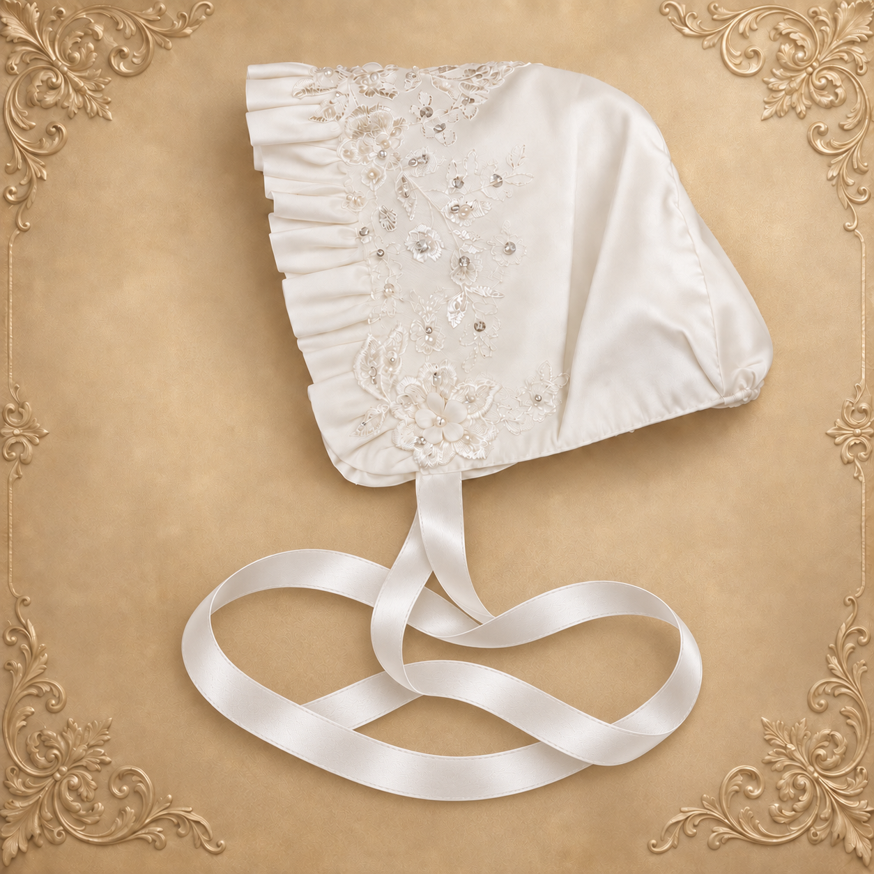 Double Layer Christening Gown