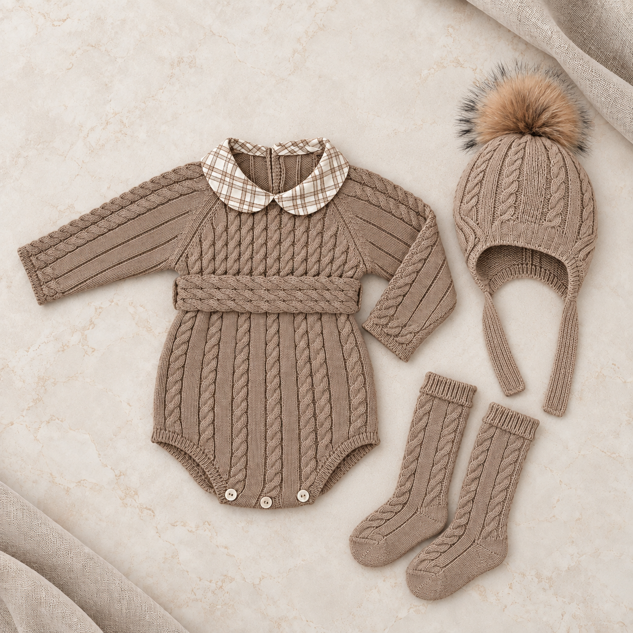 Stone Knit One Piece