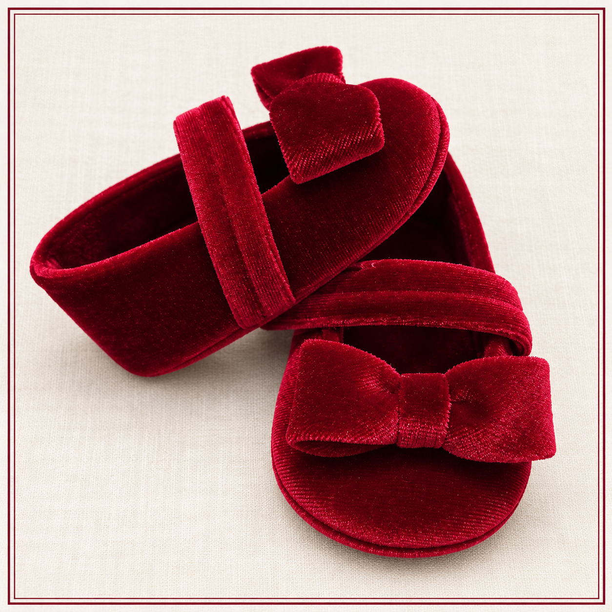 Red Velvet Booties