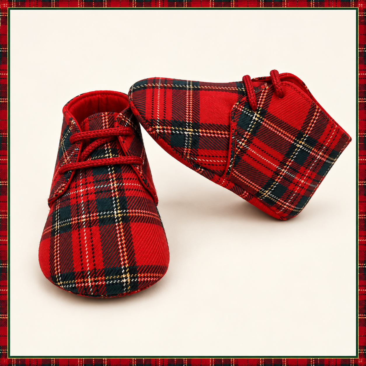 Tartan Booties