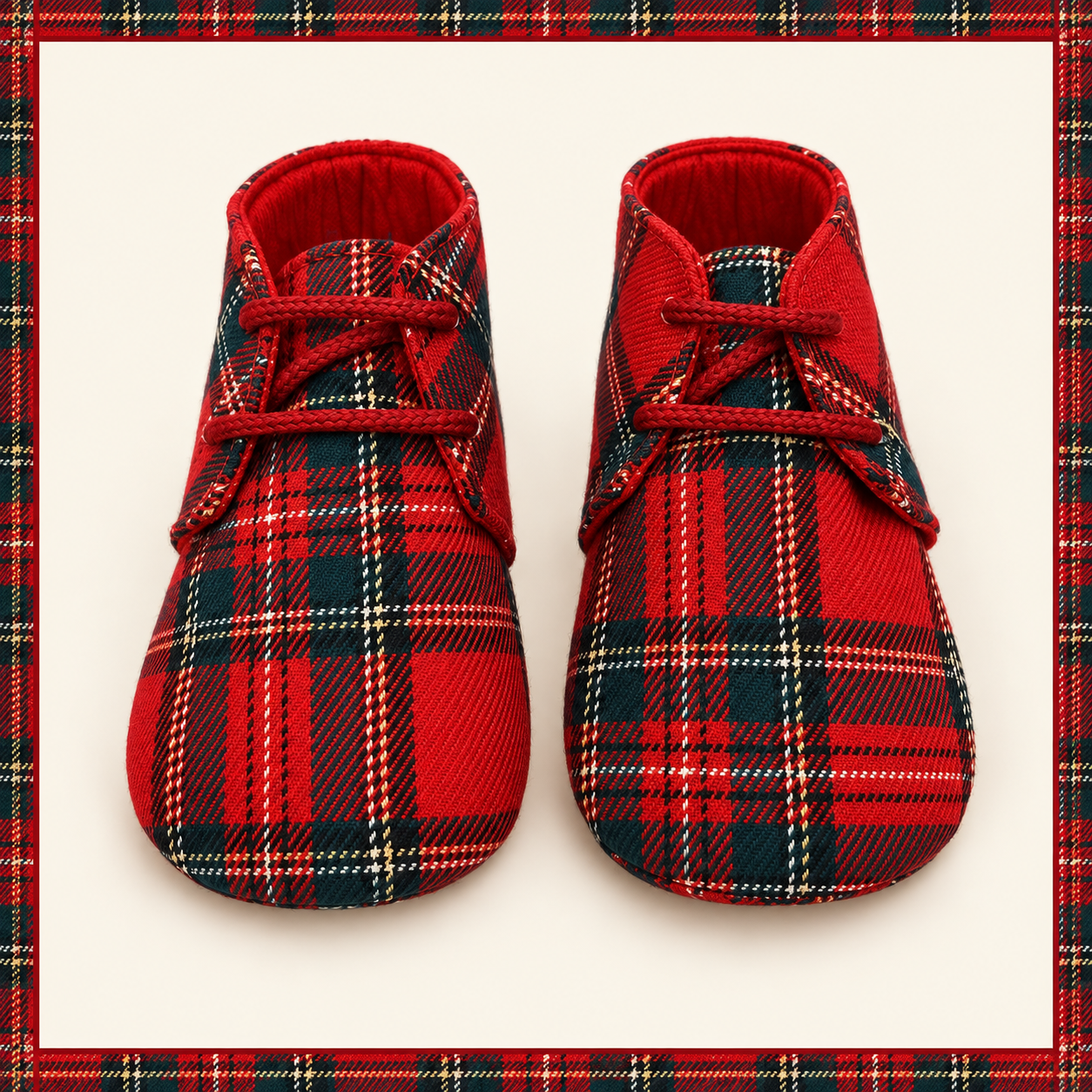 Tartan Booties
