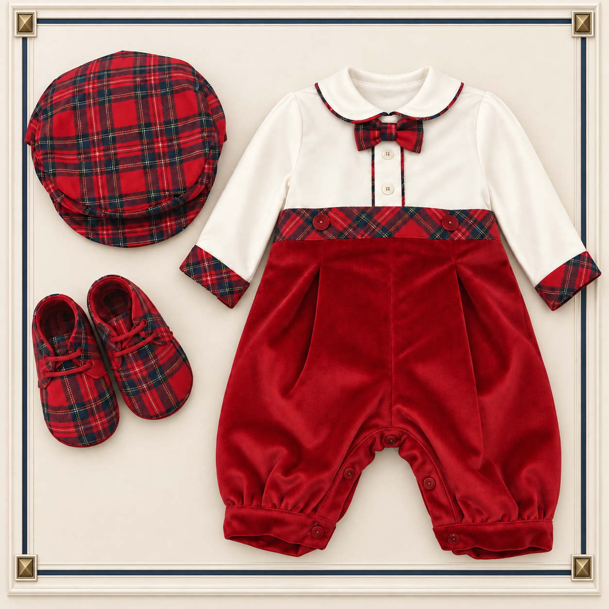 Tartan Booties