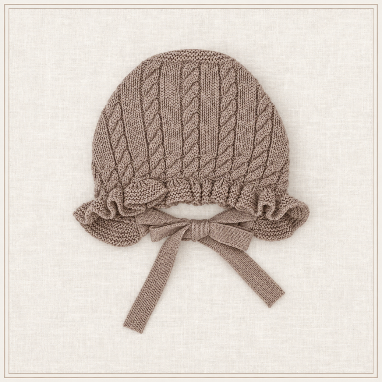 Stone Knit Bonnet
