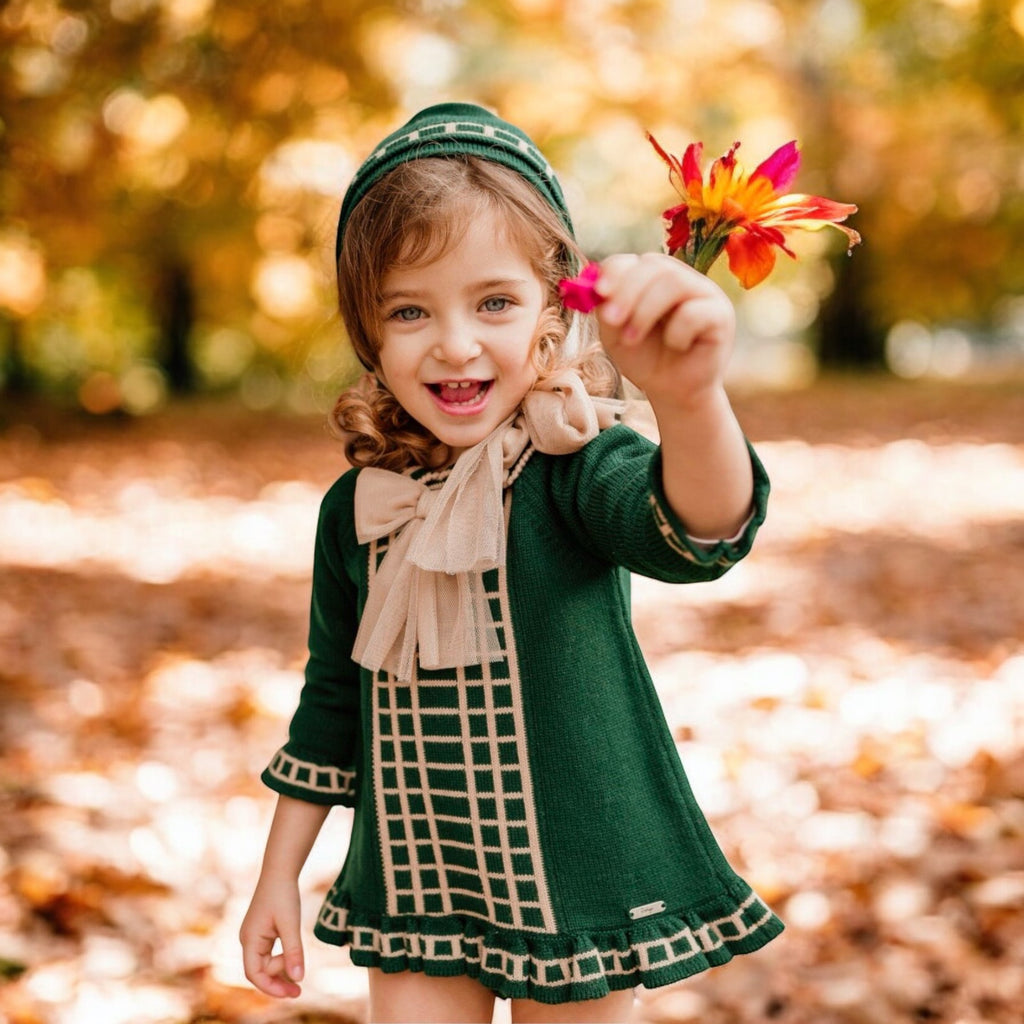 A line Dress and Bloomers