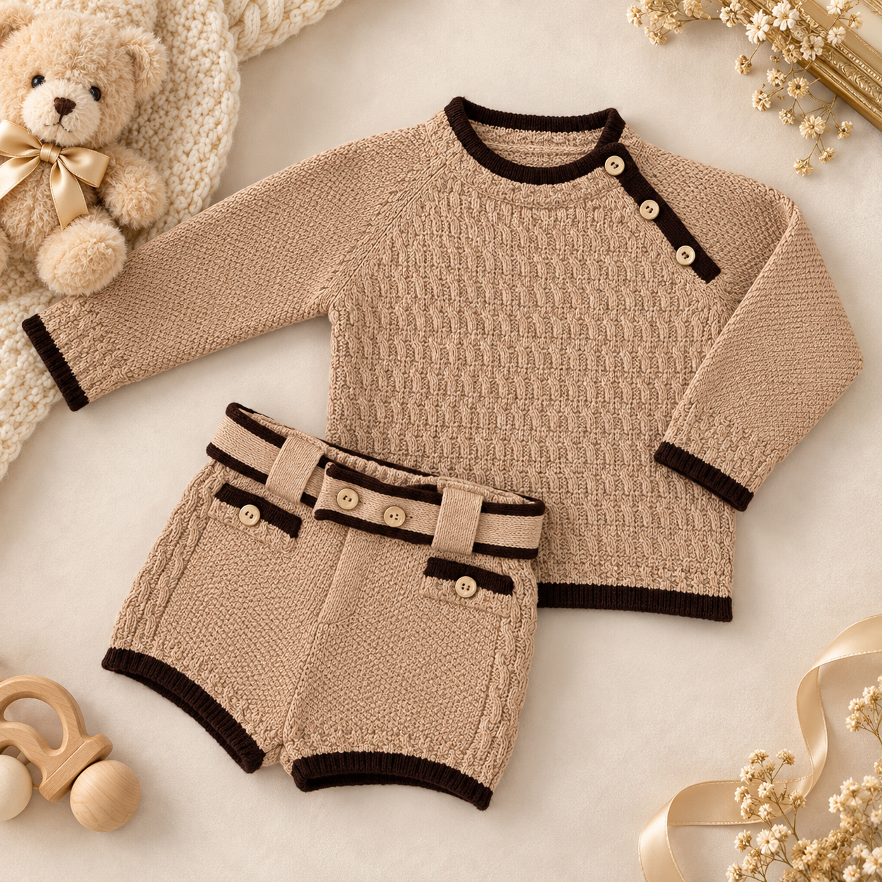 Camel Sweater Set