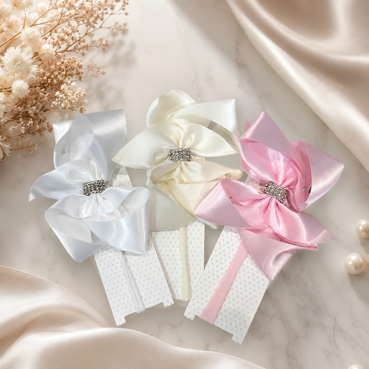 Satin Bow Headband
