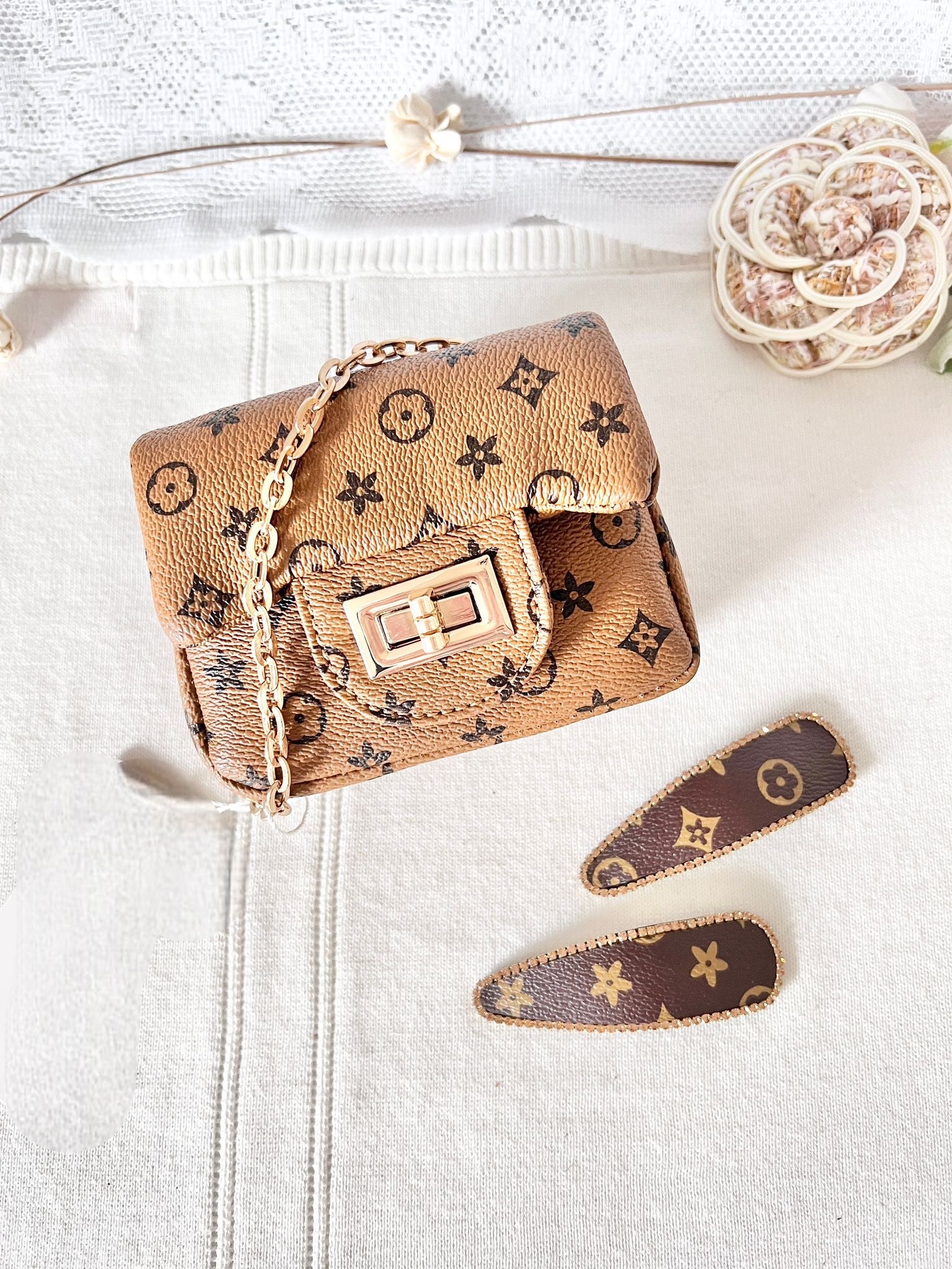 Fashion Brown Hair Clip