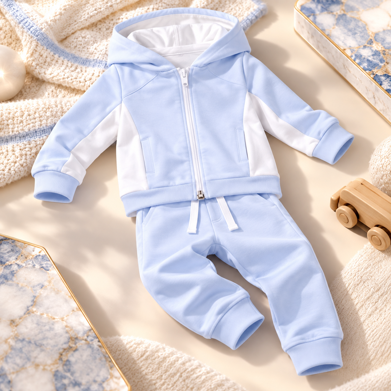 Baby Blue Jogging Set
