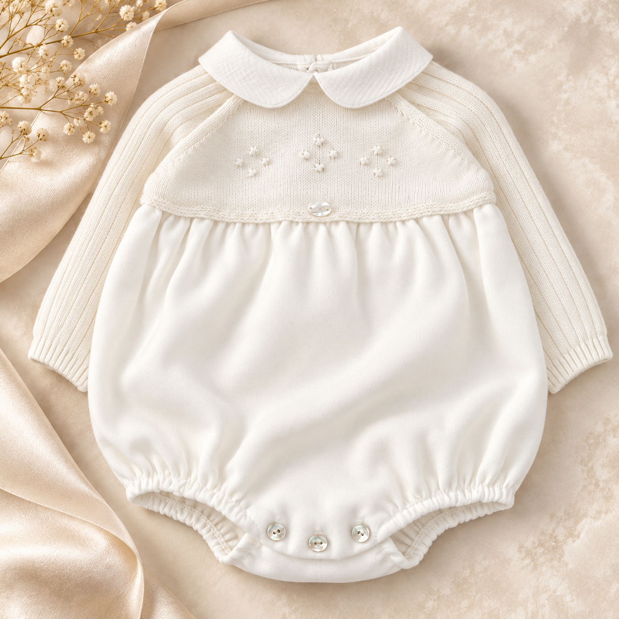 Ivory Knit Bubble