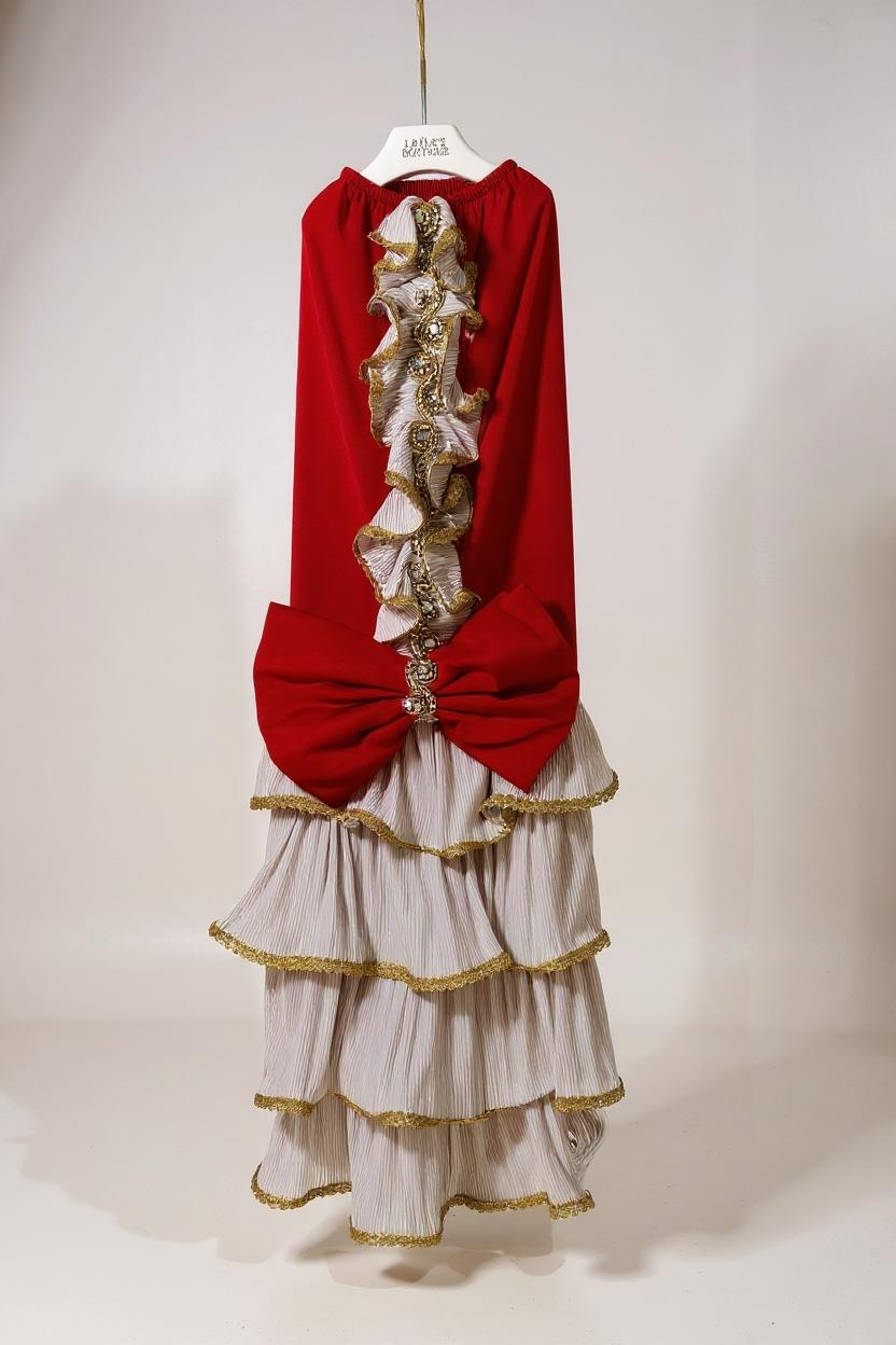 The Adel Gown and Bonnet