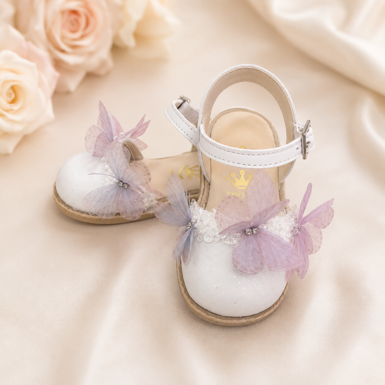 Pastel Butterfly Sandals