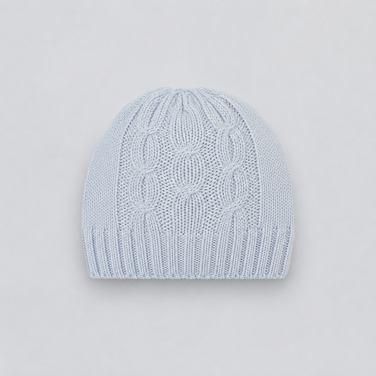 Gorro de punto de oso de peluche