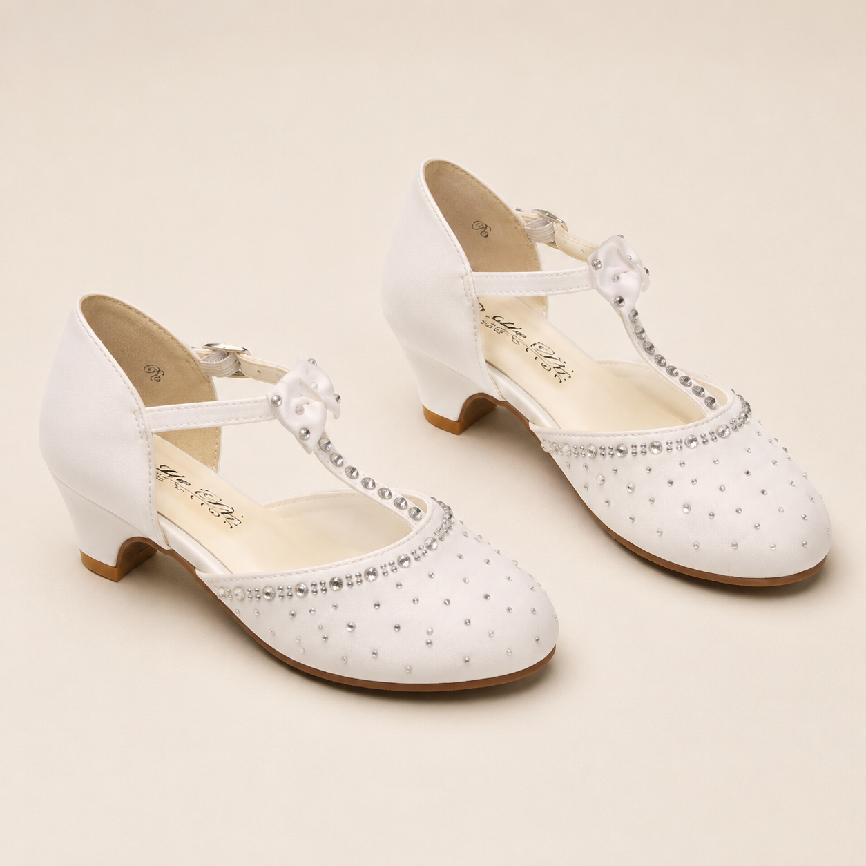 Zapato de satén de vestir