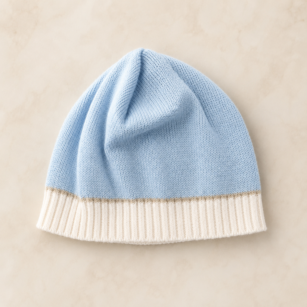 Blue Knitted Hat