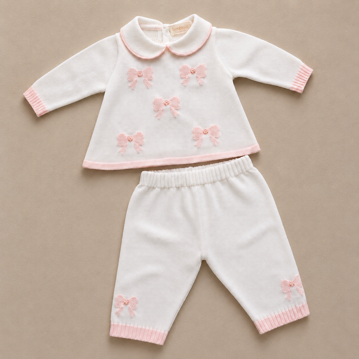 Bow Knitted Set