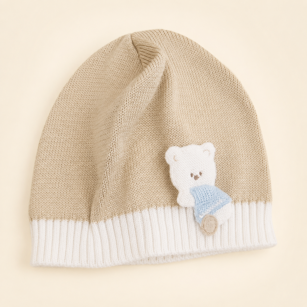 Teddy Bear Knitted Hat