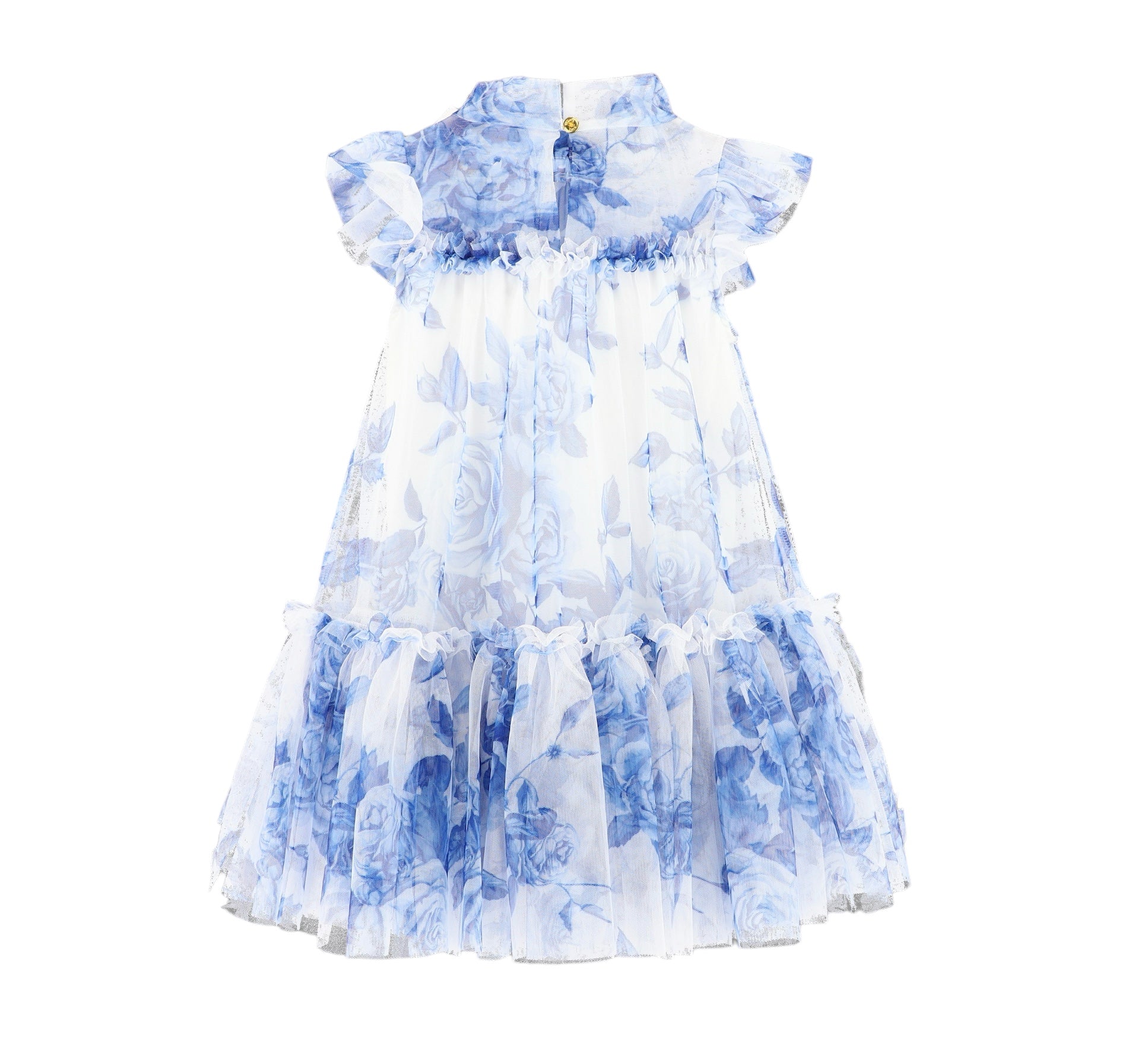 Marigold Blue Floral Dress