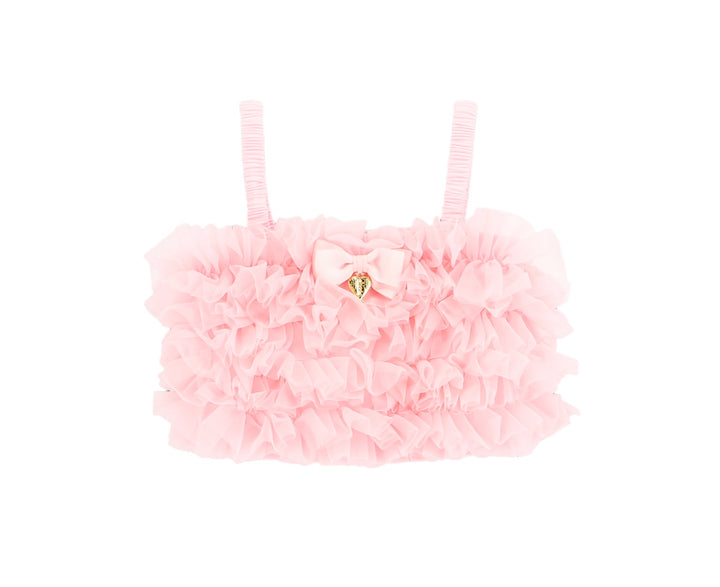 Aliki Ruffle Pink Top