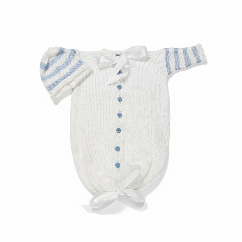 White Crochet Bunting Set