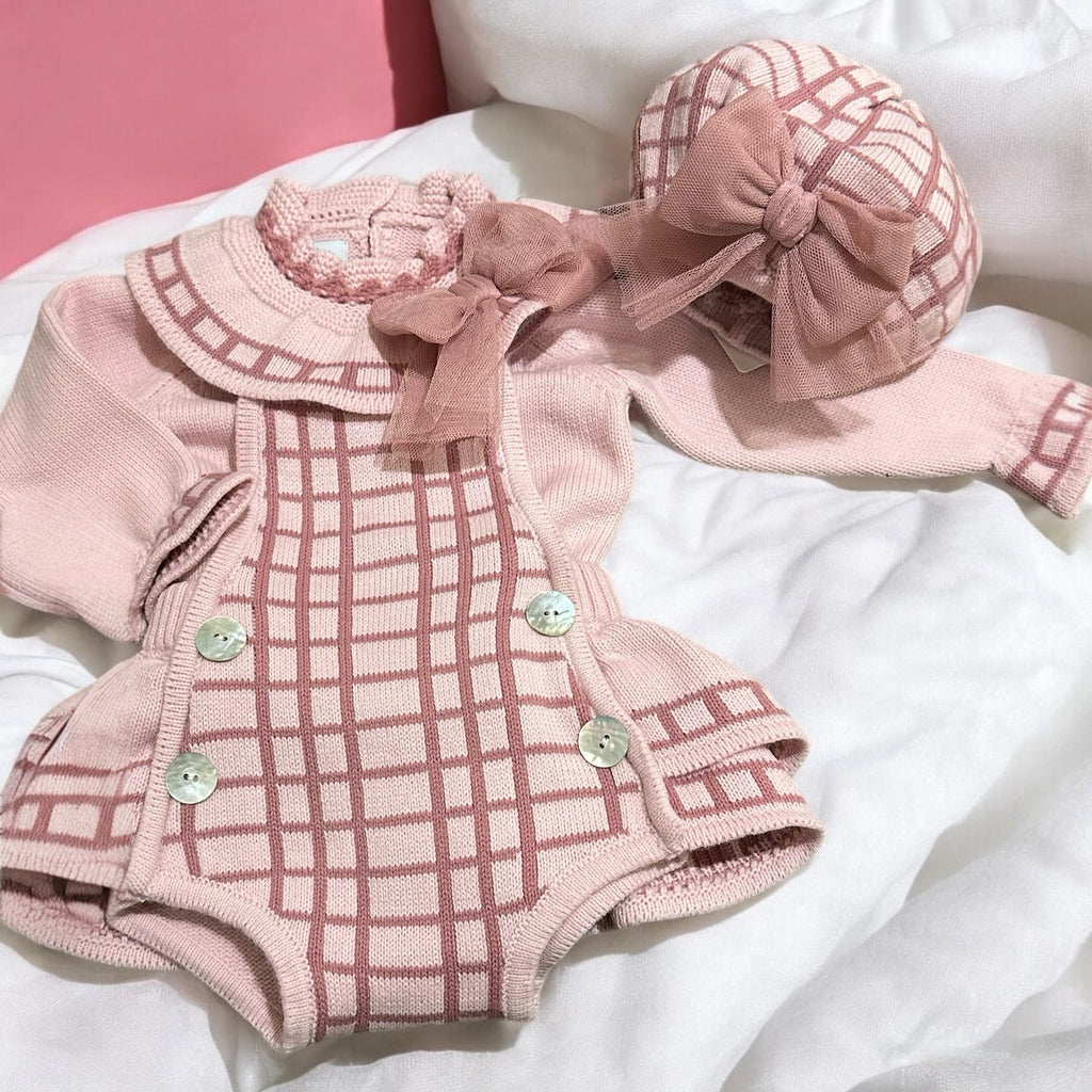 Dusty Pink Two Piece Jumper