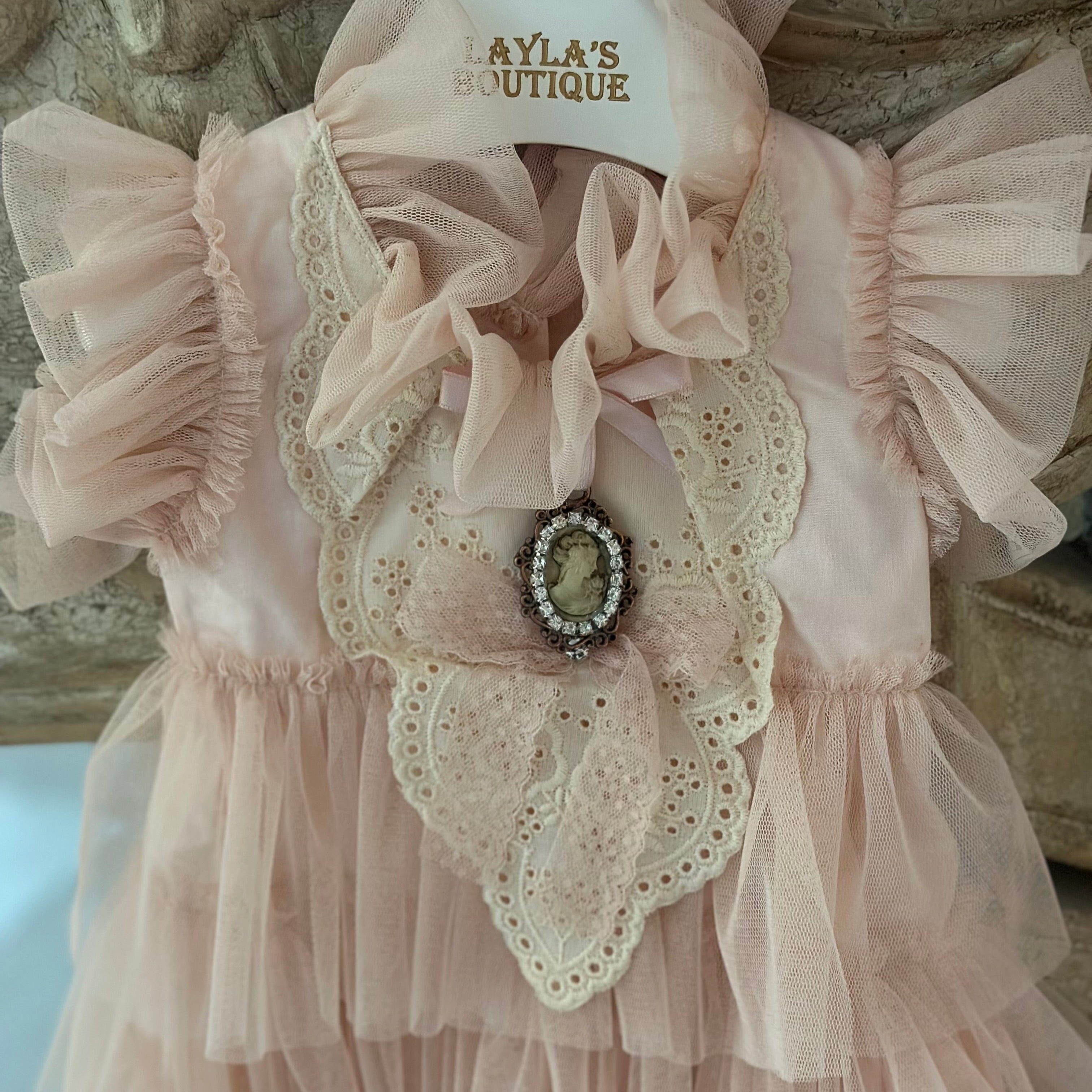 Blush Vintage Romper