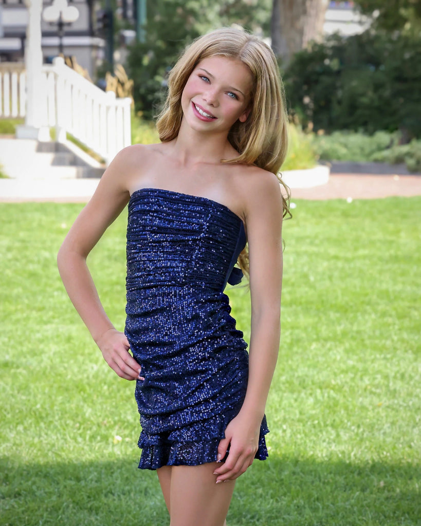 Navy Ophelia Dress