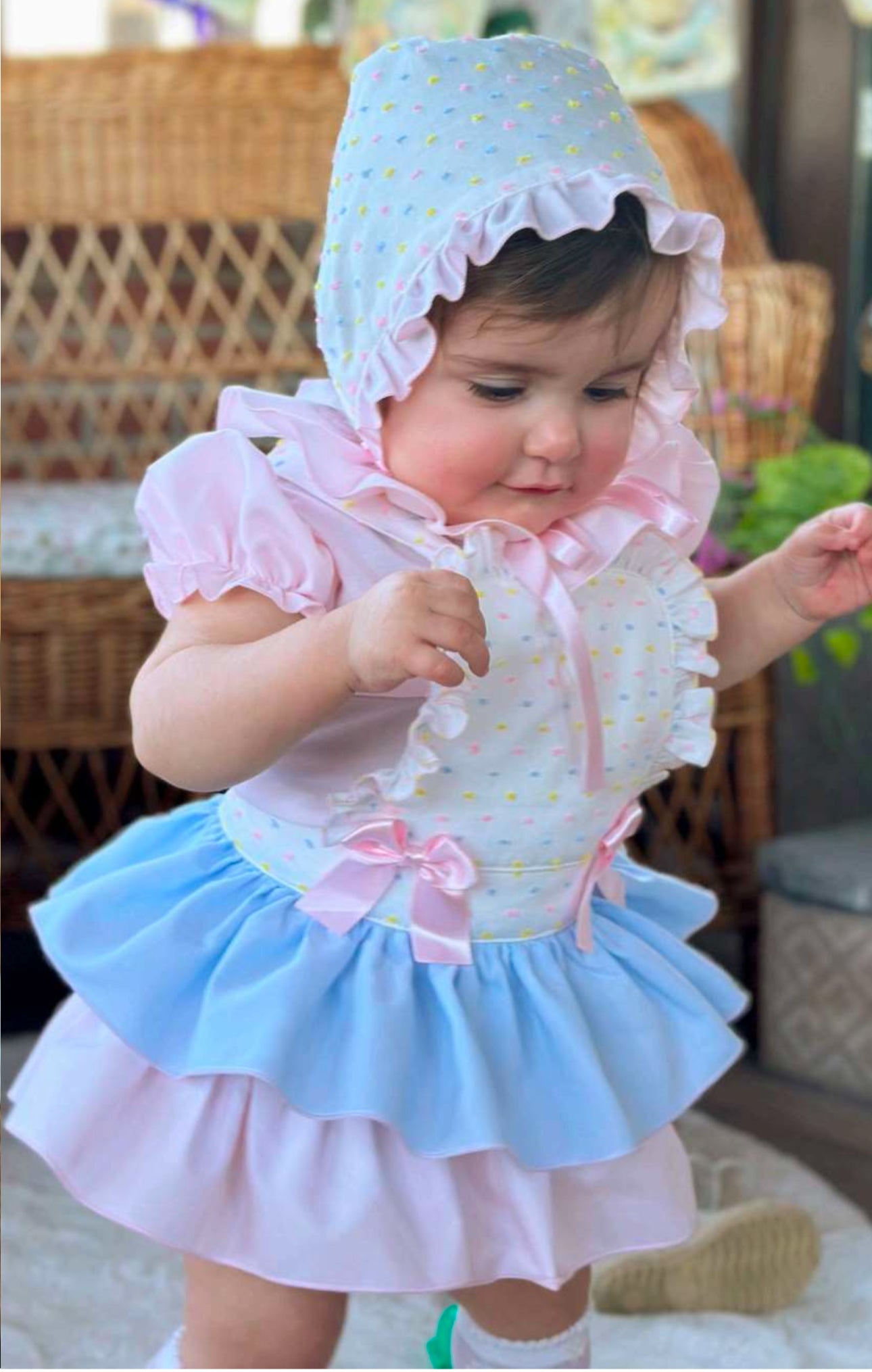 Blouse and Skort Set