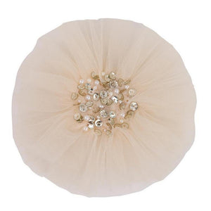 Ivory Tulle Hairclip