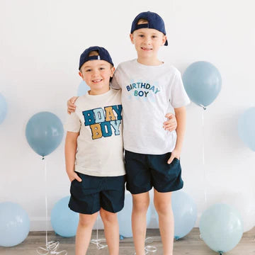 Birthday Boy Patch T-Shirt