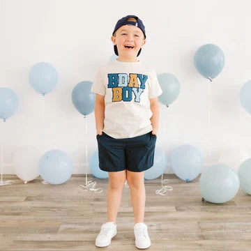 Birthday Boy Patch T-Shirt