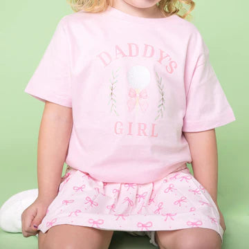 Camiseta de golf de papá para niña