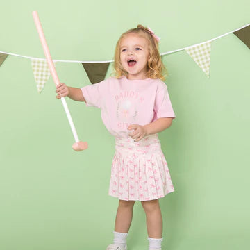 Camiseta de golf de papá para niña