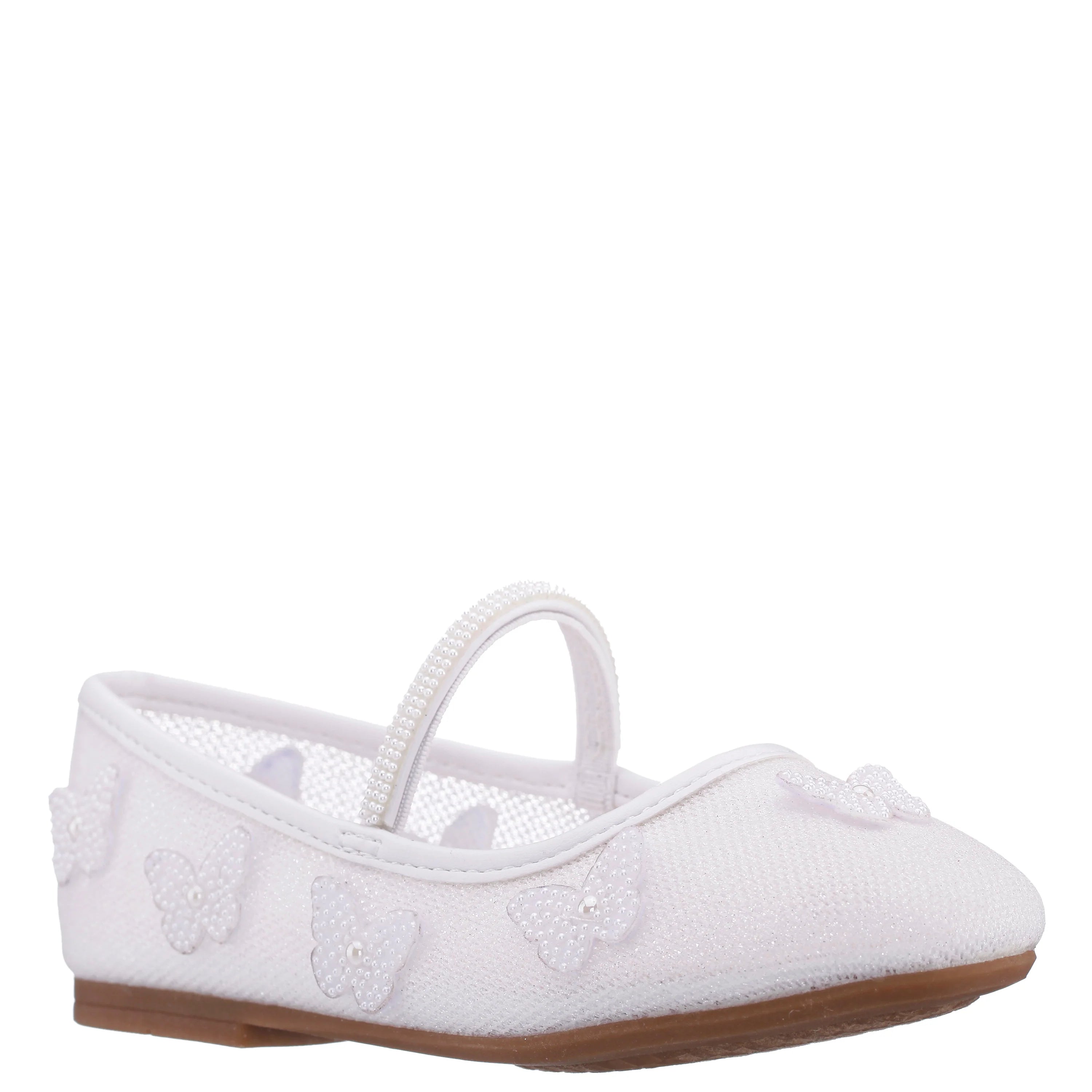 Nina Noula White Mesh Shoe