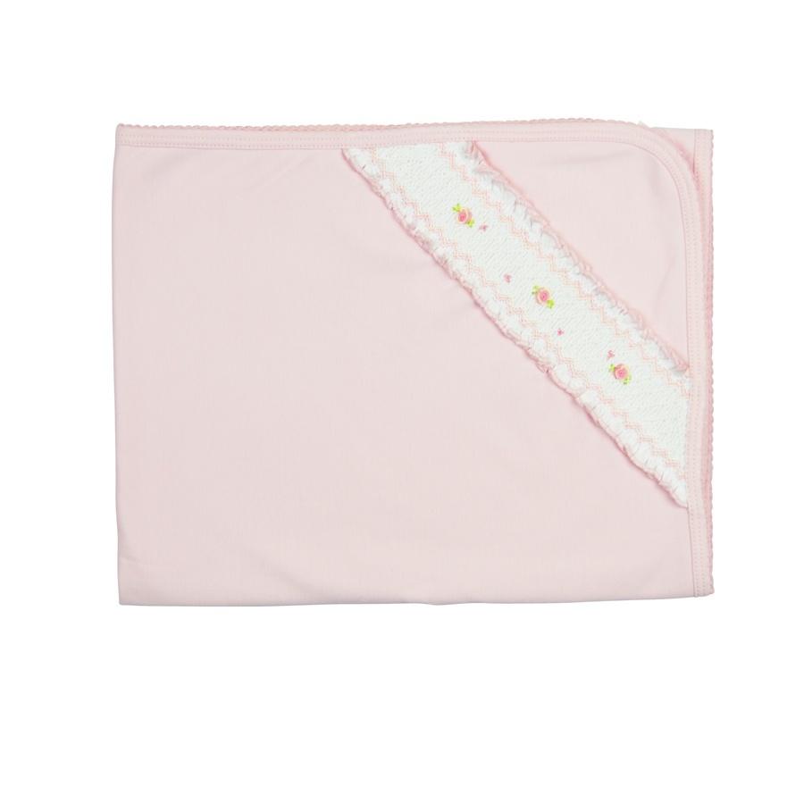 Pima Smocked Blanket