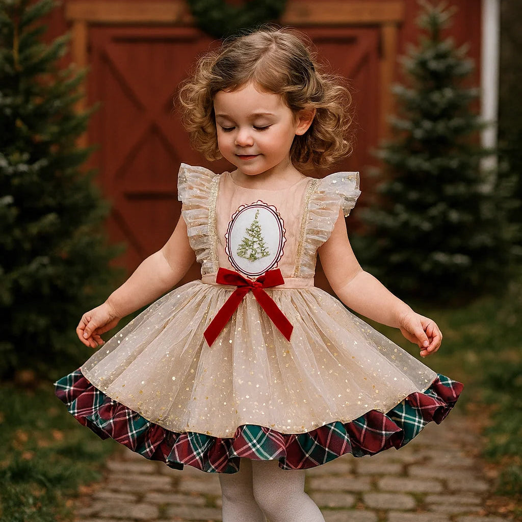 Tinsel Holiday Dress