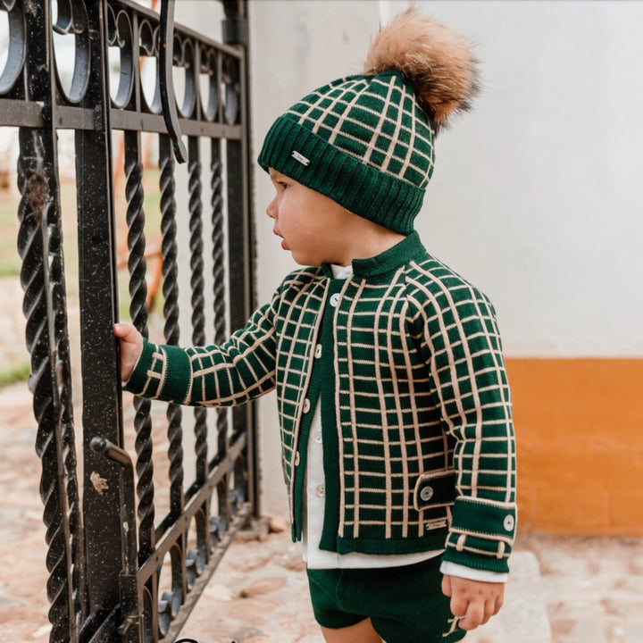 Boys Green Short Set