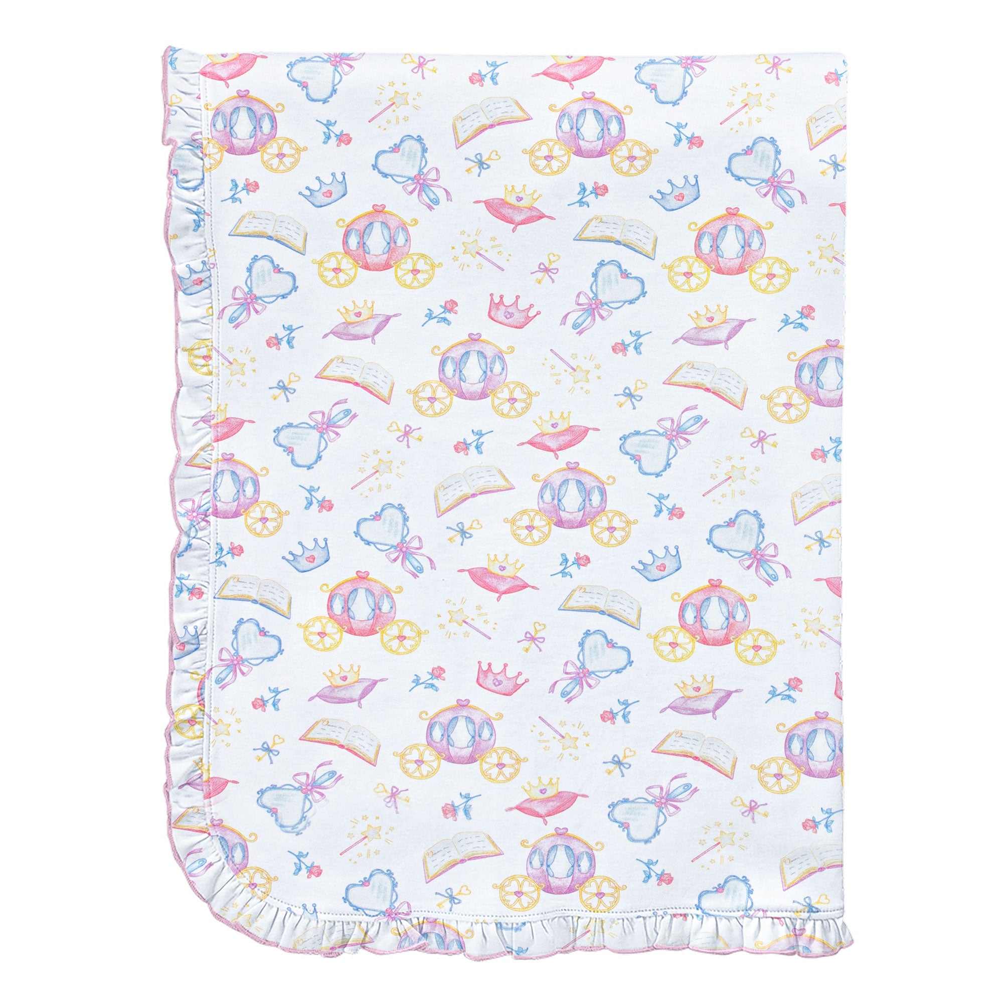 Once Upon A Time Blanket with Ruffle
