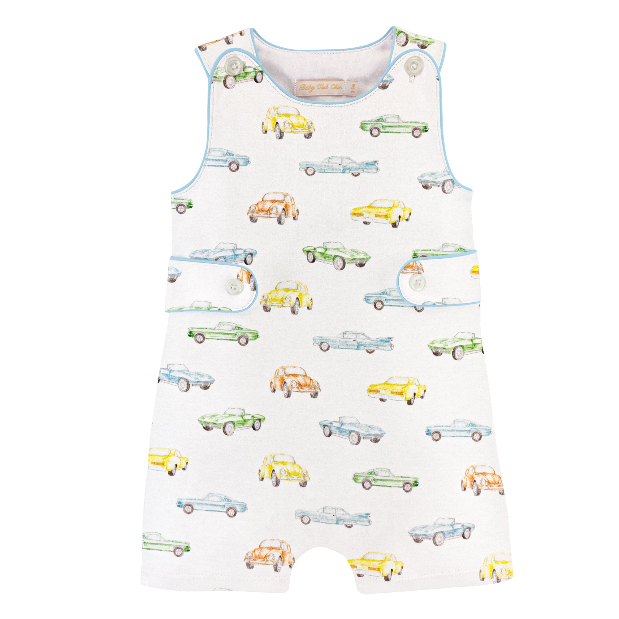 Vintage Cars Romper