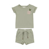 Boys Ribbed Short Set