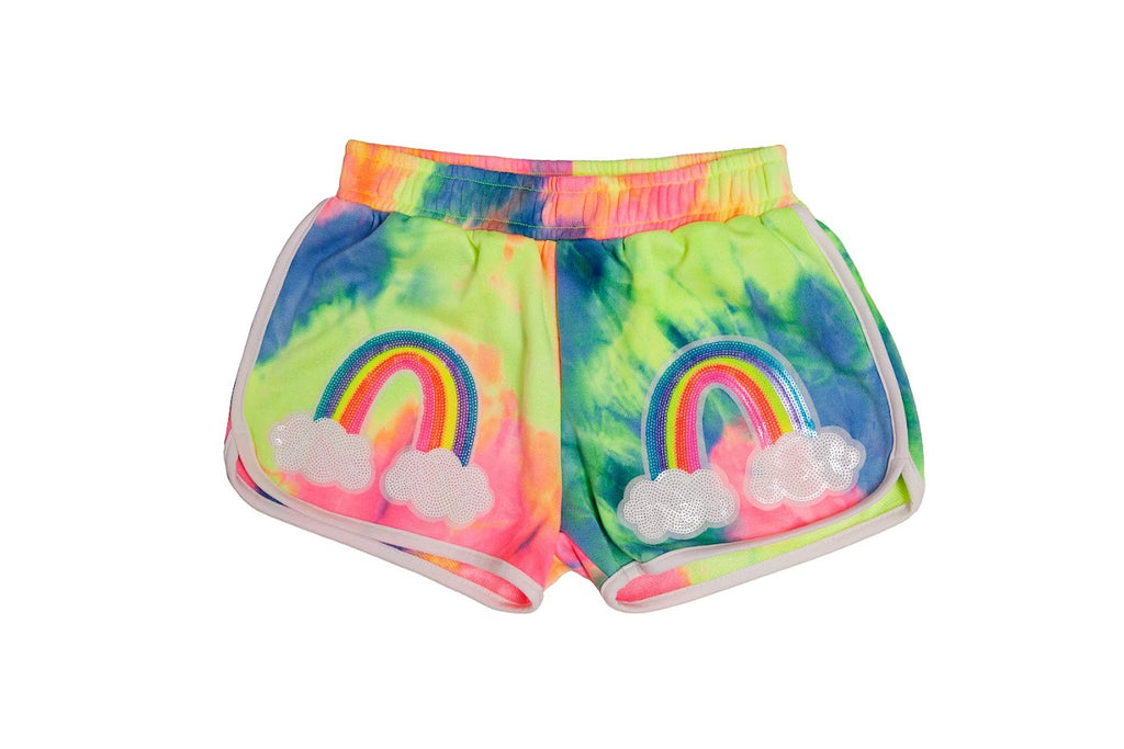 Tie Dye Rainbow Shorts