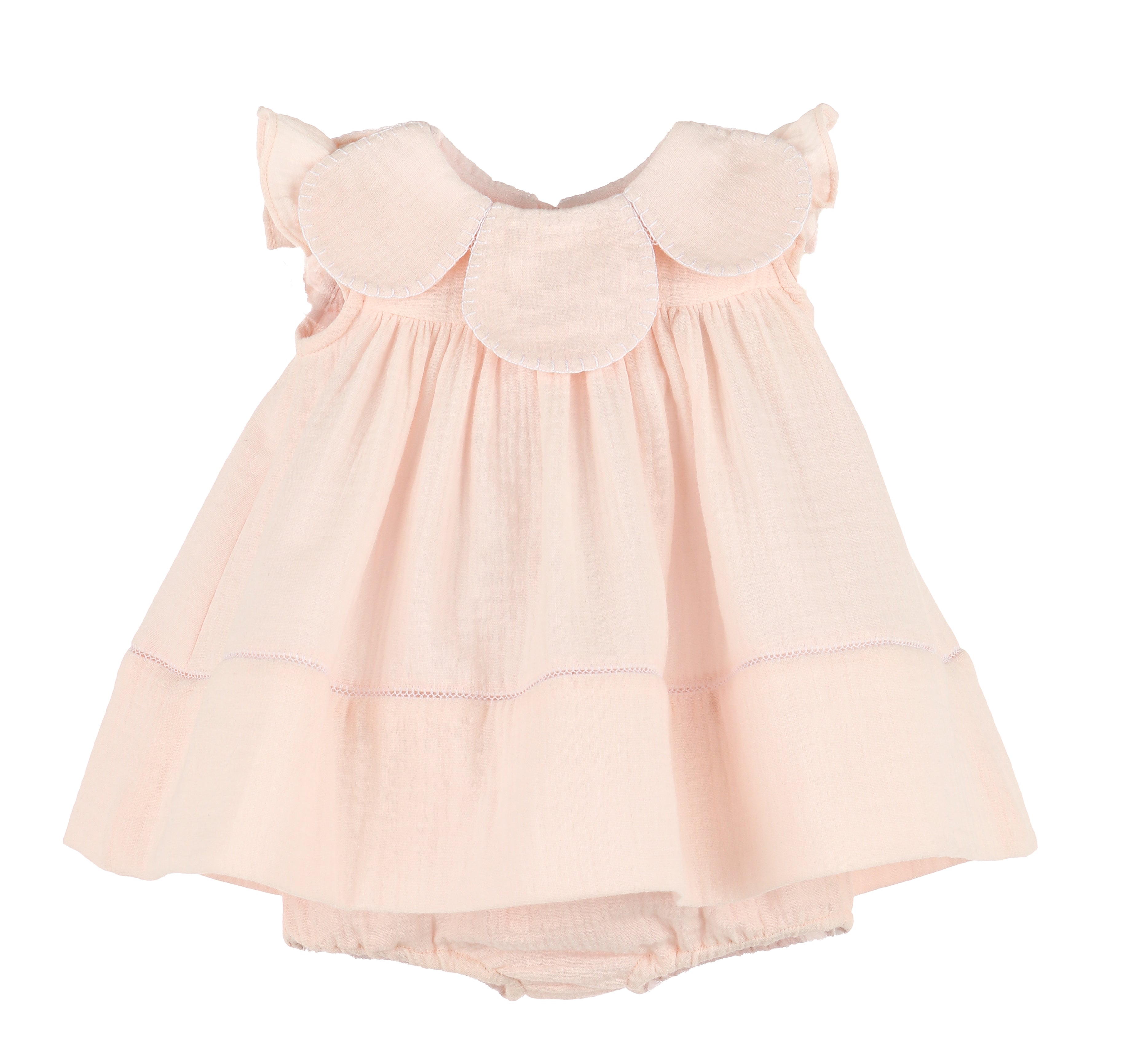 Cuddle Cotton Petal Pink Float Dress