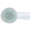 Sky Tulle Elastic Headband