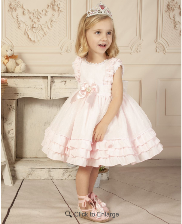 Pink Princess Puffball Dress