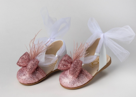 Ever Kid Pink Glitter Sandal