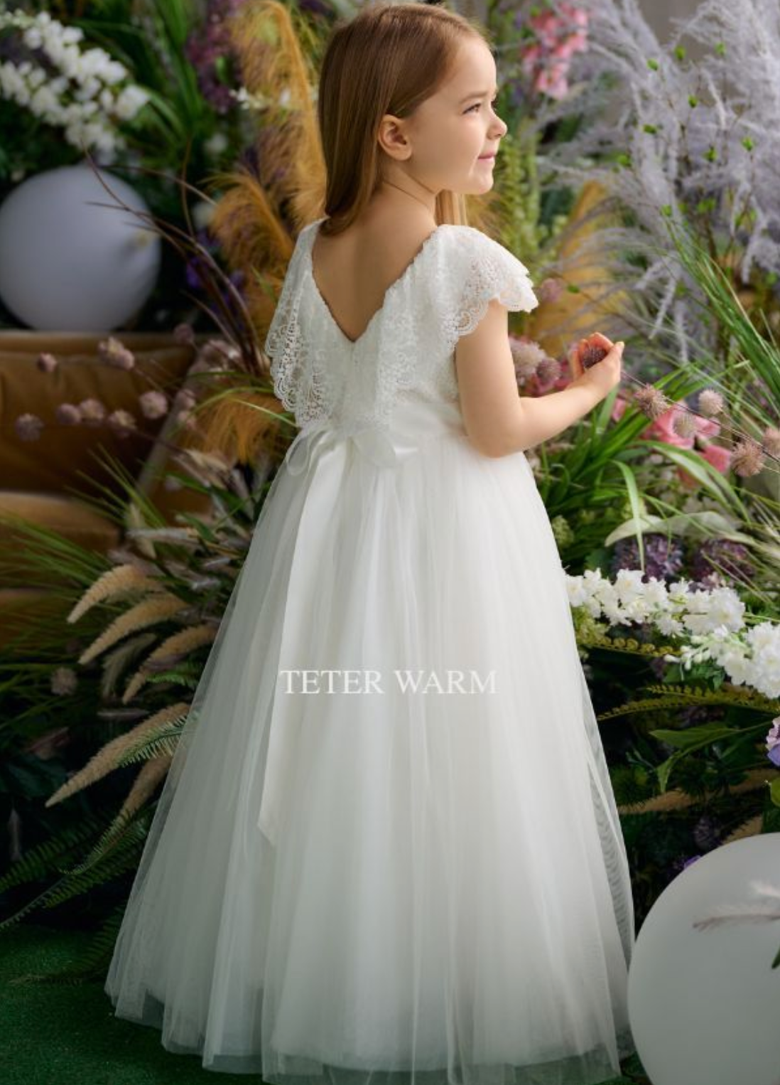 Lace Flower Girl Dress