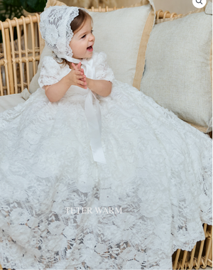 Lace Christening Gown