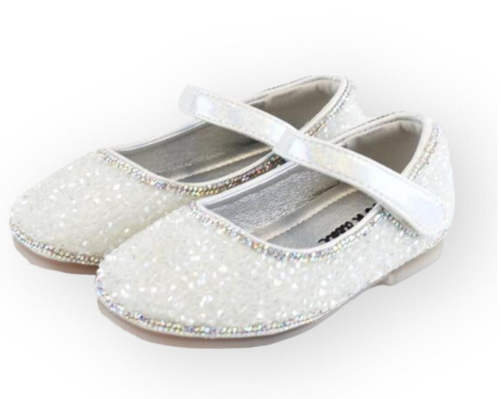 Silver Sparkle Flat