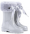 Igor Fur Rain Boots in Cream or Gray